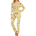 Sun Glasses Pattern Print Design 05 Women's Long Pajama Set