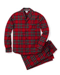 Men's Brushed Twill Pajama Set in Imperial Tartan